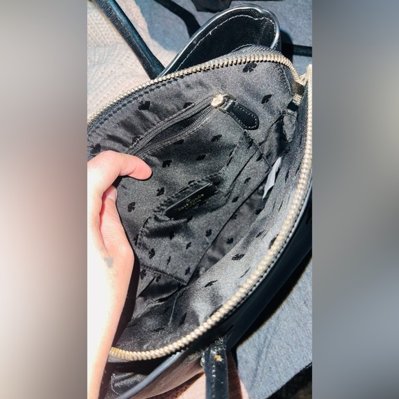 Kate Spade Black Medium Satchel K5102
saffiano leathe black (001) BLK - Picture 8 of 10